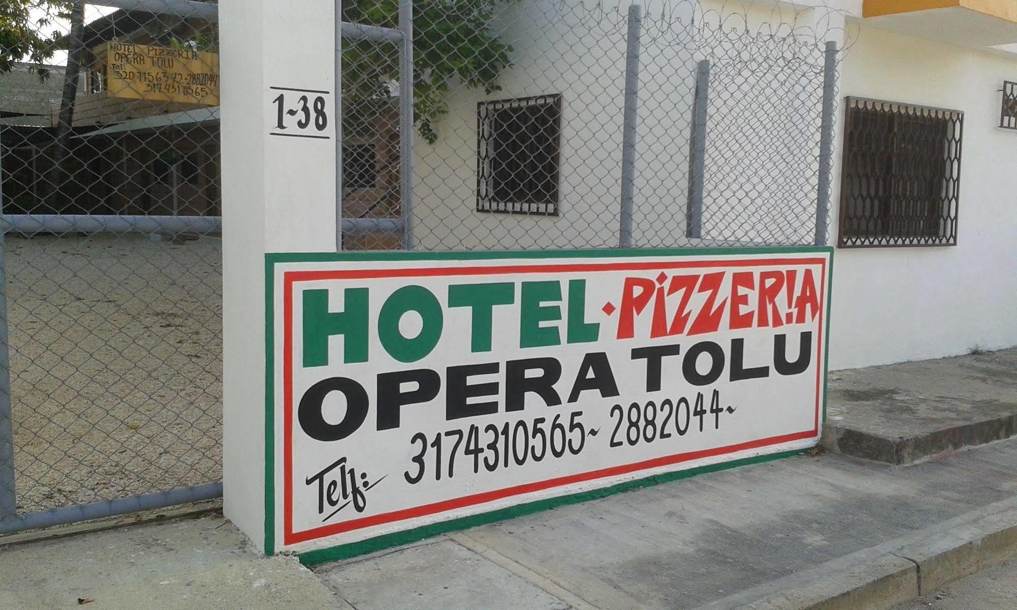 Hotel Pizzeria Opera Tolú 外观 照片